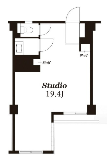 316青山405 間取り図