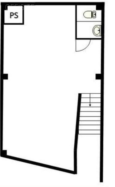 ル・グラシエルBLDG.31ビル4F 間取り図