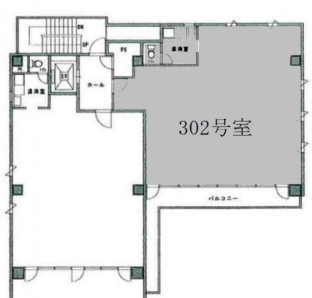 藤和内神田ビル302 間取り図