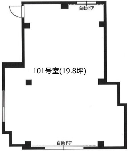 アマビーレ新井薬師駅前101 間取り図