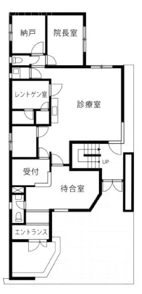 中村ビル1F 間取り図