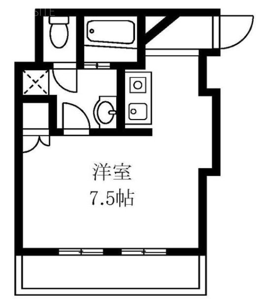 Mancy’s自由が丘ビル201 間取り図