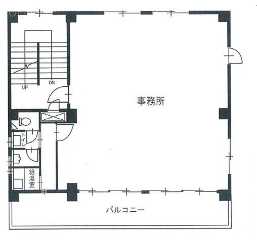 水野ビル5F 間取り図