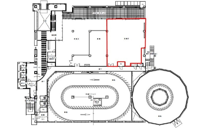 タイムズステーション池袋2F 間取り図