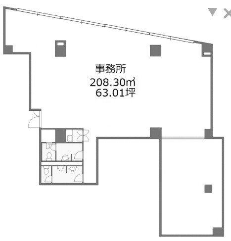 レイヴァ大森2F 間取り図