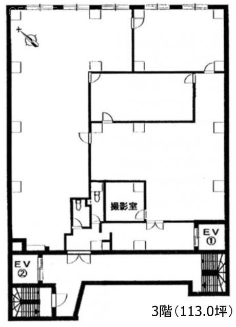 大東芝浦ビル2F 間取り図