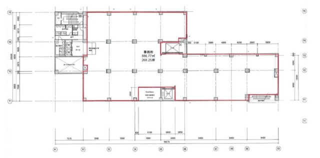 安田8号ビル4F 間取り図