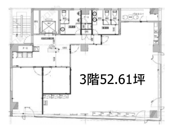 TQ茅場町3F 間取り図