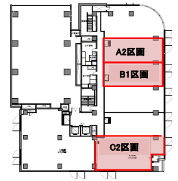 メットライフ新横浜ビルC-2 間取り図