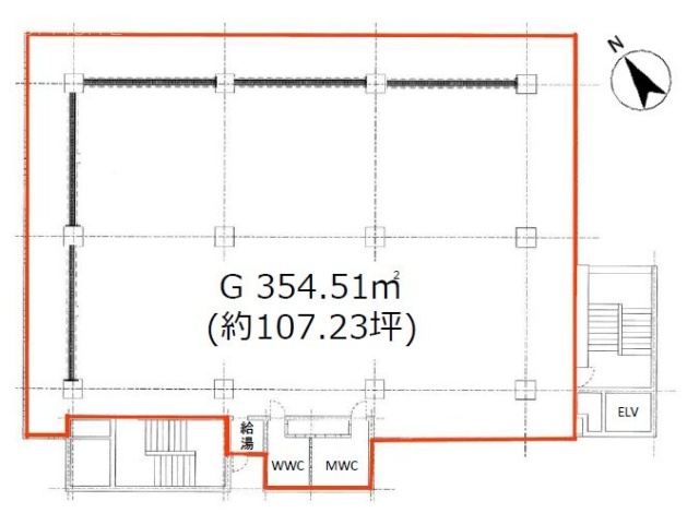 神宮前太田ビル5F 間取り図