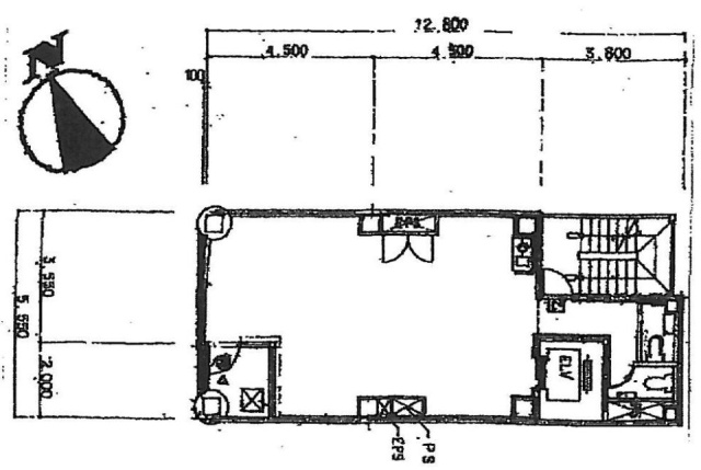 山手ビル5号館8F 間取り図