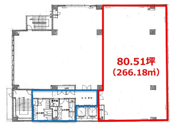 アズ品川ビル501 間取り図