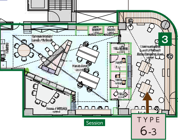 KDX飯田橋ビル603 間取り図