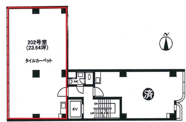 珠和ビル202 間取り図