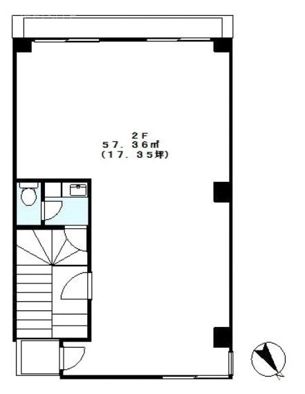 ポアソニエ村山2F 間取り図