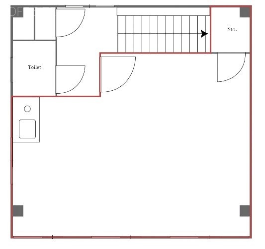 武井ビル5F 間取り図
