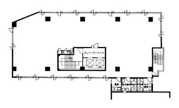 第3山田ビル6F 間取り図
