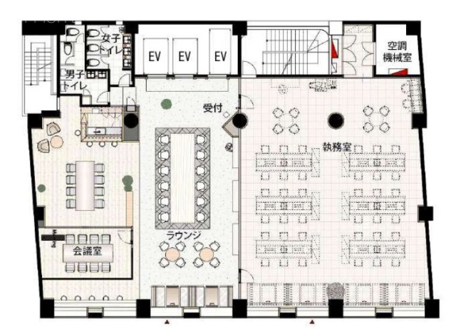 グランファースト新宿御苑4F 間取り図