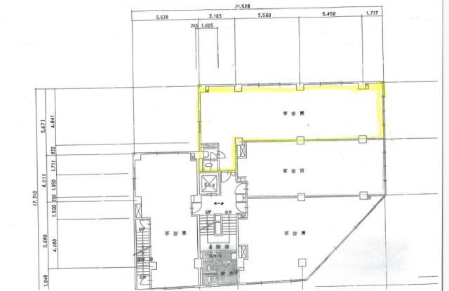 第1五反田ビル404 間取り図