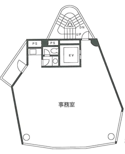 ランドコム麻布台8F 間取り図