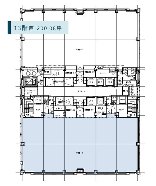 品川シーサイドキャナルタワー西 間取り図