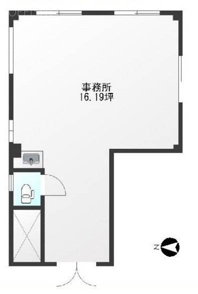 林ビル101 間取り図