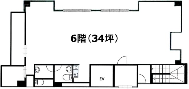 坂田ビル6F 間取り図