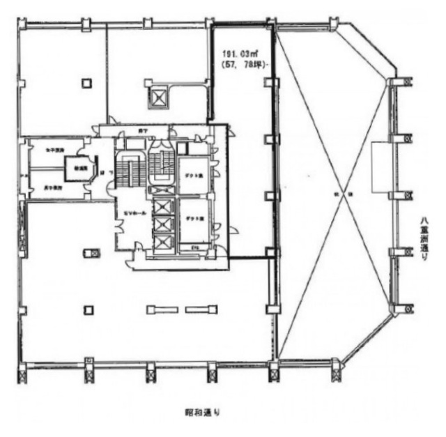 朝日ビル2F 間取り図