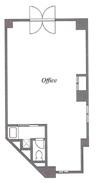 ユーコート野方1F 間取り図