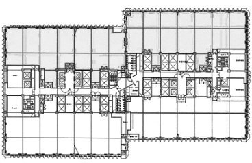 アーク森ビル14F 間取り図