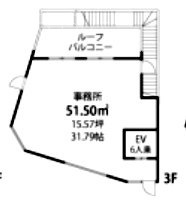 中野スクエア3F 間取り図