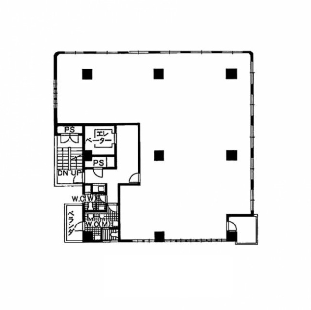 銀座GTビル3F 間取り図