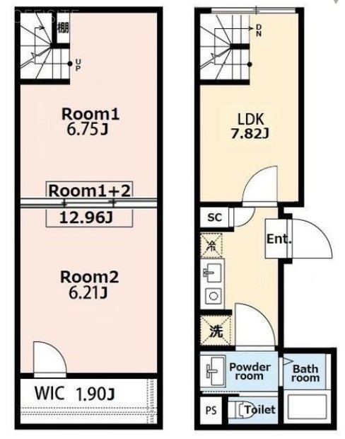 Grazia武蔵小山101 間取り図