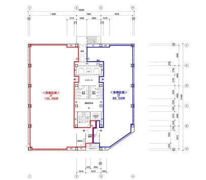 明産高浜ビル2F 間取り図