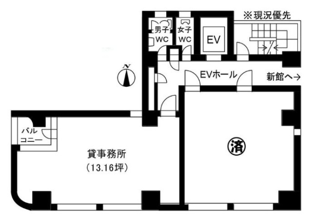 三恵ビル本館 間取り図