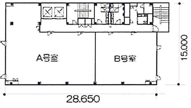 鈴栄ビルB 間取り図