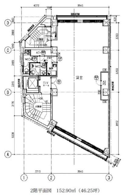 藤久ビル別館2F 間取り図