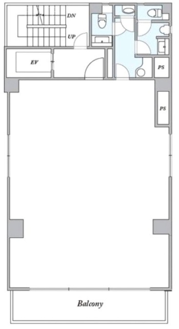 イトーピア日本橋小舟町ビル6F 間取り図