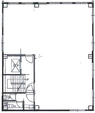 霊南坂ビル4F 間取り図