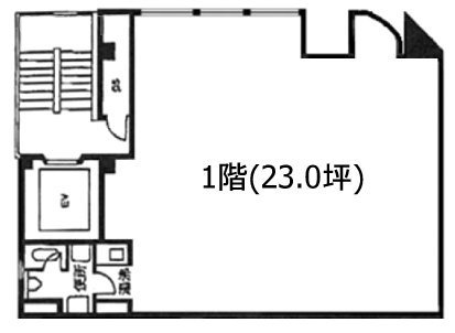 砂川ビル1F 間取り図