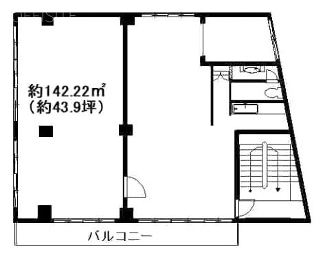 第2永崎ビル2F 間取り図
