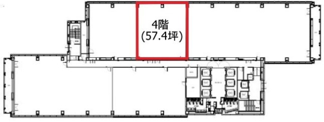 商船三井ビルディング4F 間取り図
