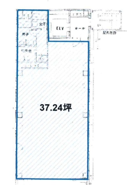 NRT神田須田町ビル7F 間取り図