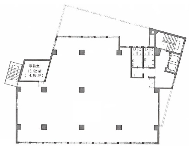 金盃第3ビル4F 間取り図