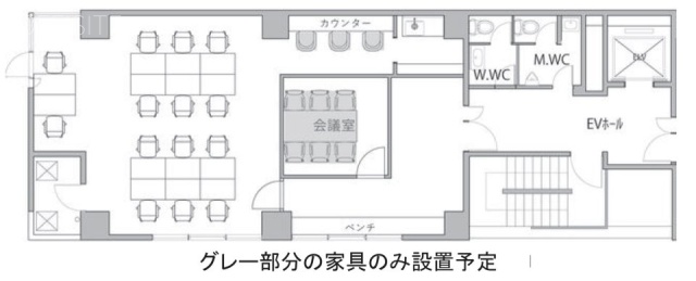 小川町北ビル901 間取り図