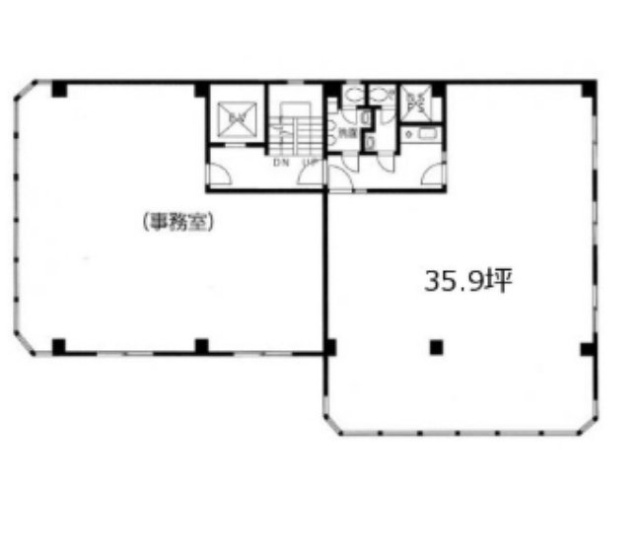 ストークビルヂング本石B 間取り図