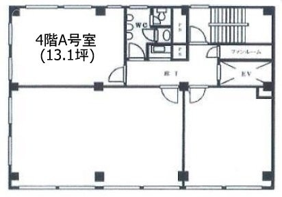 太洋ビルA 間取り図