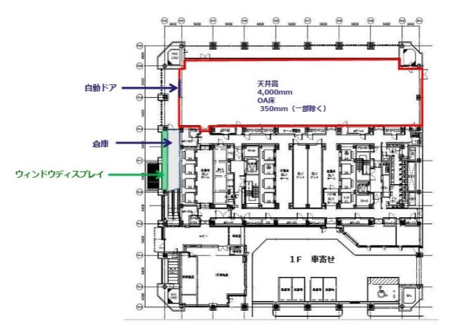 晴海アイランドトリトンスクエアオフィスタワーY棟1 間取り図