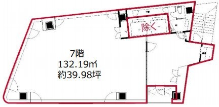 MA SQUARE AKIHABARA7F 間取り図