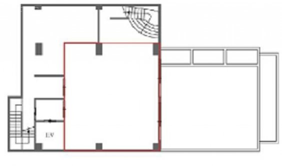 第2DMJビルB1F 間取り図